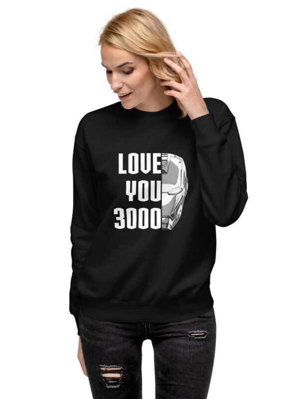 Sweatshirt 'Love U 3000'