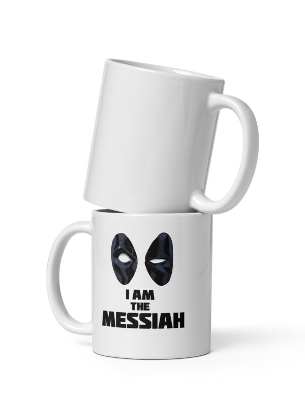 Caneca Branca Deadpool "Messiah"