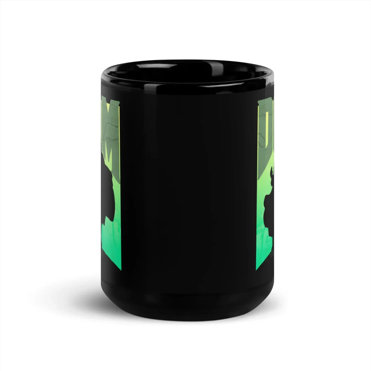 Caneca Preta “Doom Infernal” doctor doom doutor destino