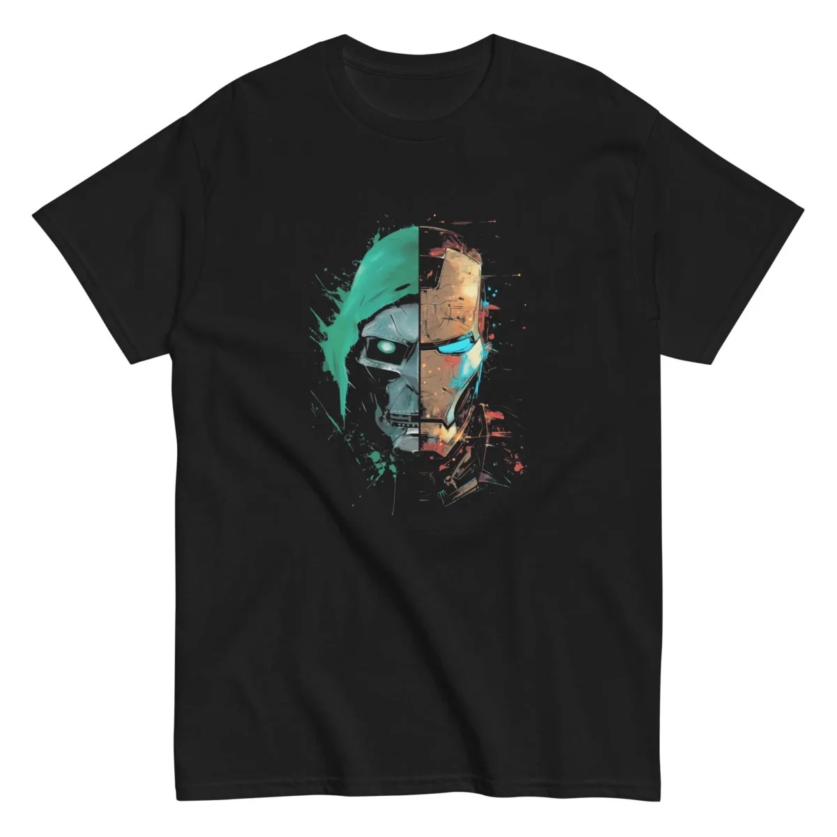 t-shirt doom iron man