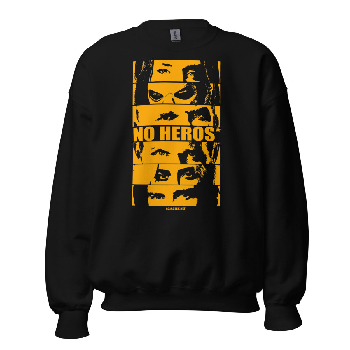 Sweatshirt “Sem Heróis”