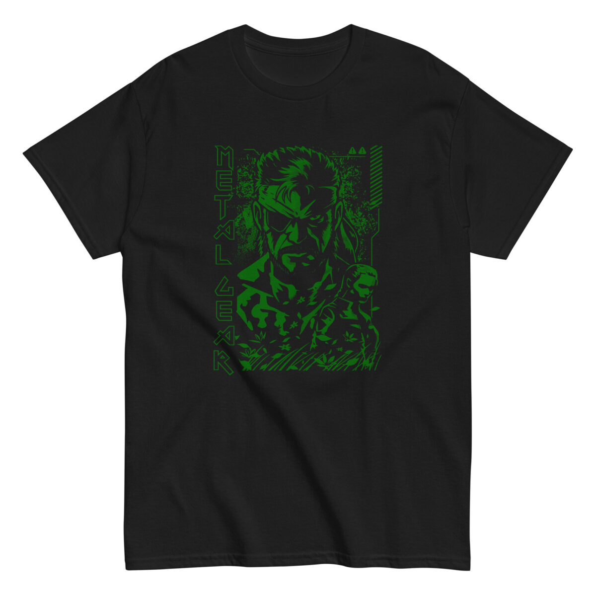T-Shirt "Metal Gear Snake" (Verde)