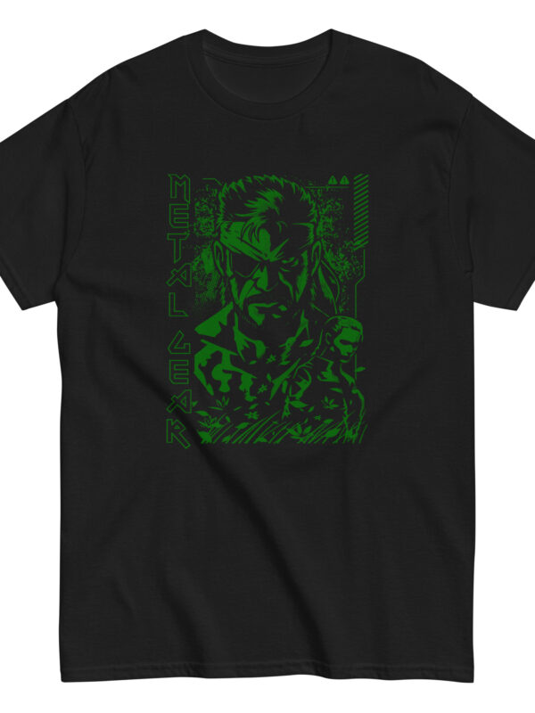 T-Shirt "Metal Gear Snake" (Verde)
