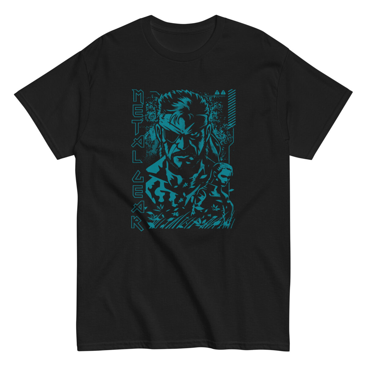 T-Shirt "Metal Gear Snake" (Azul)