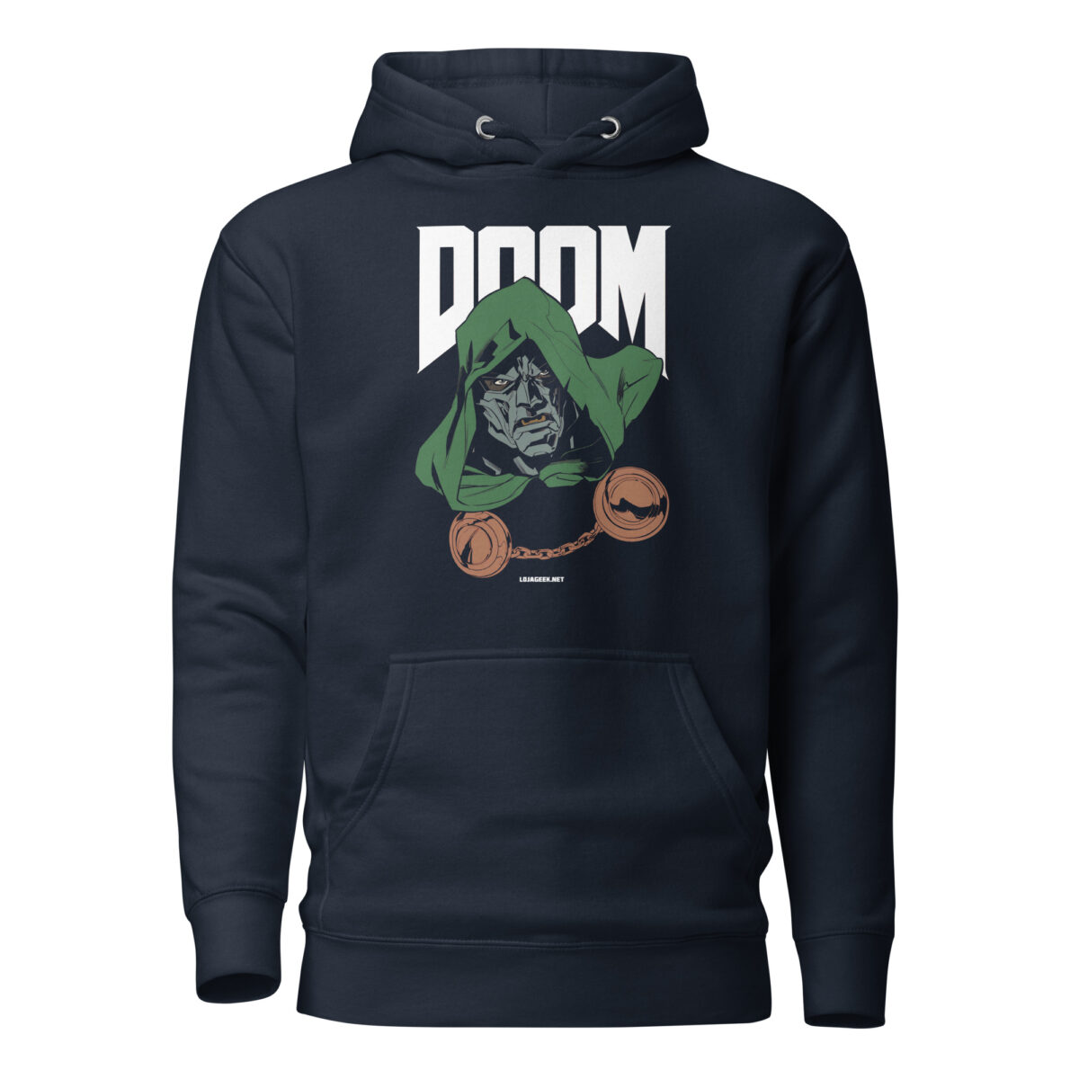 Camisola com capuz "Doom Rocks!"