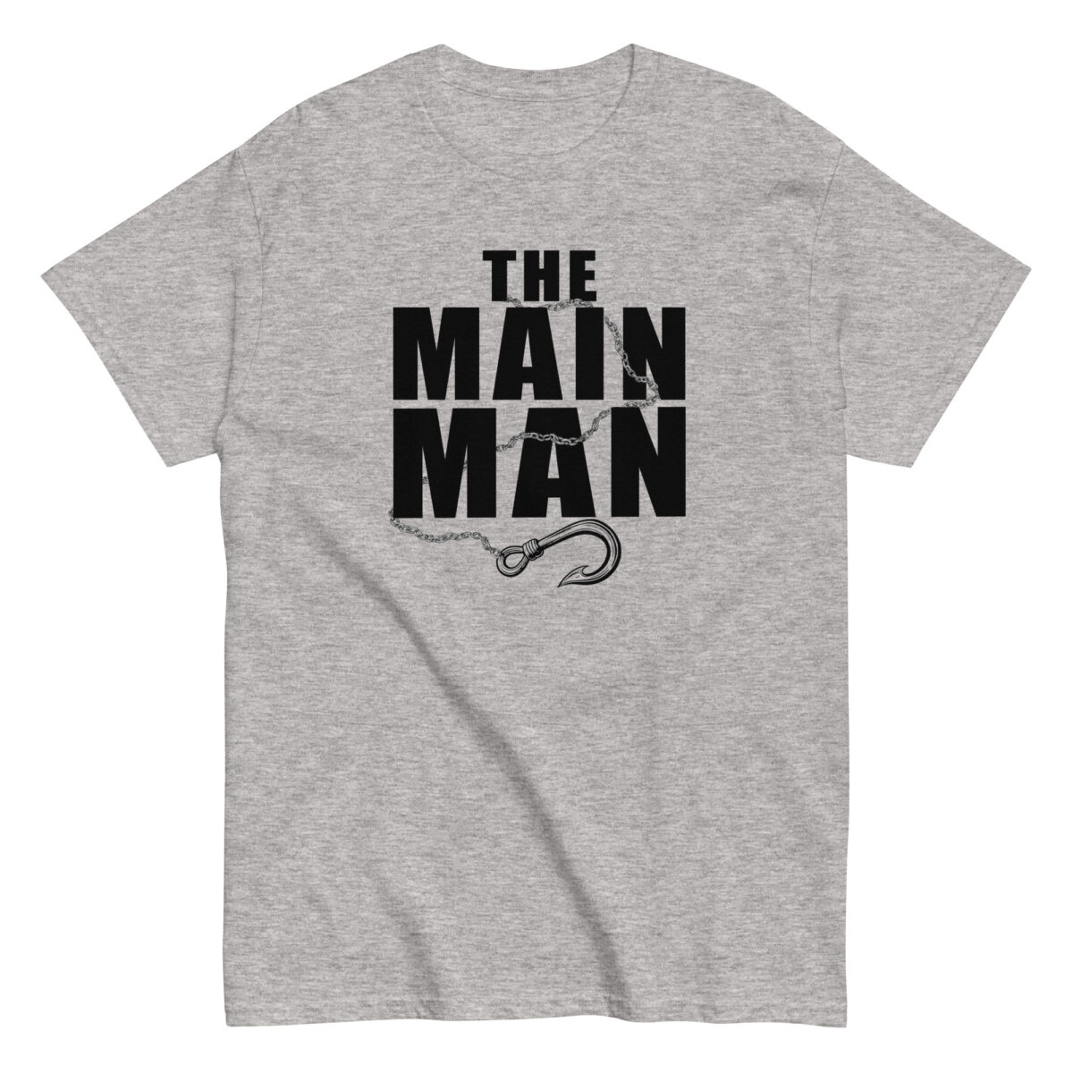 unisex-classic-tee-sport-grey-front-6974aa5513914.jpg T-Shirt Lobo "The Main Man"