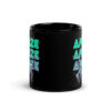 black-glossy-mug-black-11-oz-front-69c67c605ade1.jpg Caneca preta "Amaze"