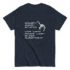 unisex-classic-tee-navy-front-69c6a0e2789f7.jpg T-Shirt "Grumpy Sleepy"